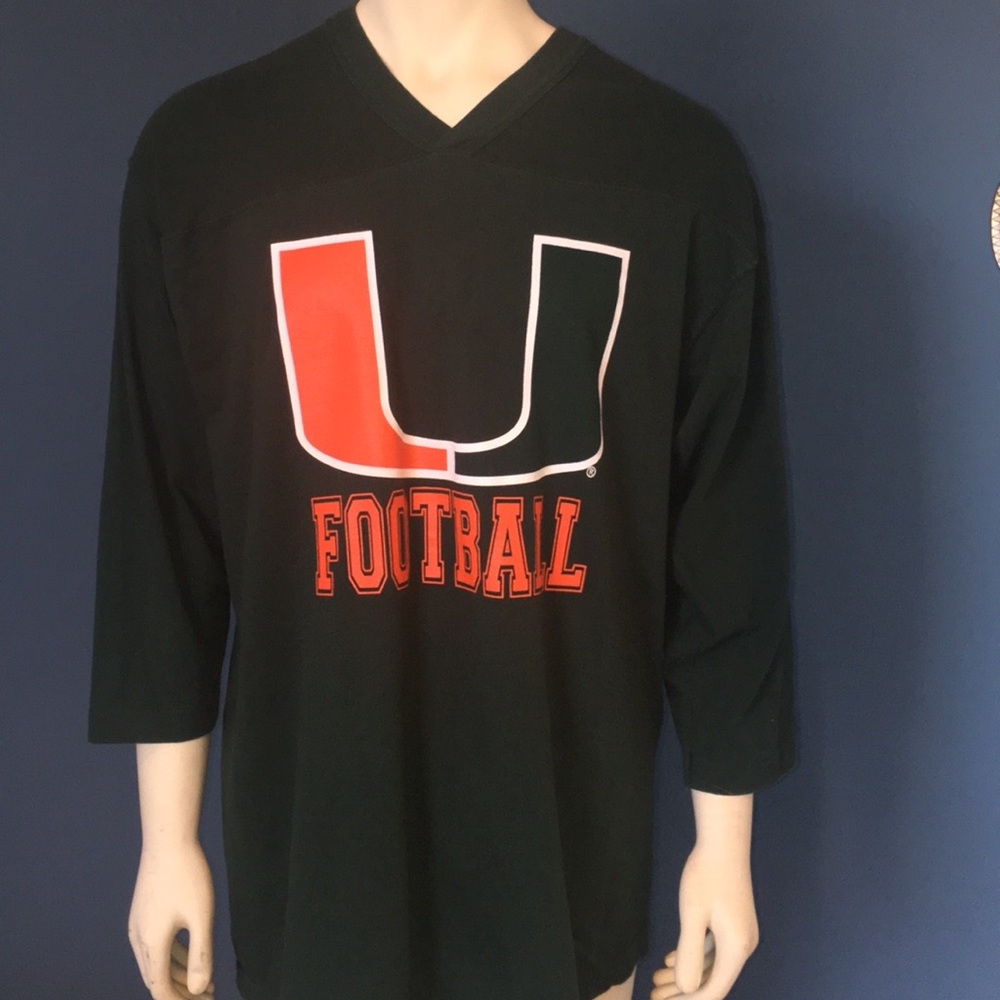 Vintage Miami U long sleeve men’s XL Dark Green